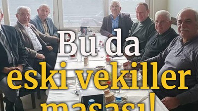 Bu da eski vekiller masası!